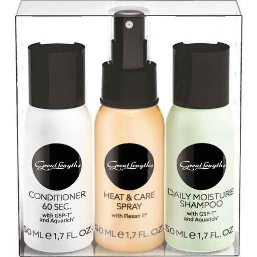 Travelset (Shampoo, Condtioner, Care-Spray) - 1 set
