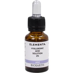 Bioearth ELEMENTA AGE Hyaluronsäure Lösung 2% - 15 ml