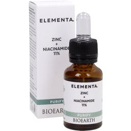 Bioearth ELEMENTA PURIFY Zink + Niacinamid 11% - 15 ml