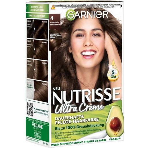Permanentná farba na vlasy Nutrisse Creme, 40 čokoládová stredne hnedá - 1 ks