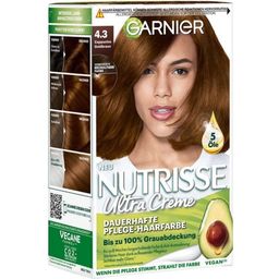 Nutrisse Cream Permanent Care Hair Colour No. 4.3 Cappuccino Golden Brown - 1 st.