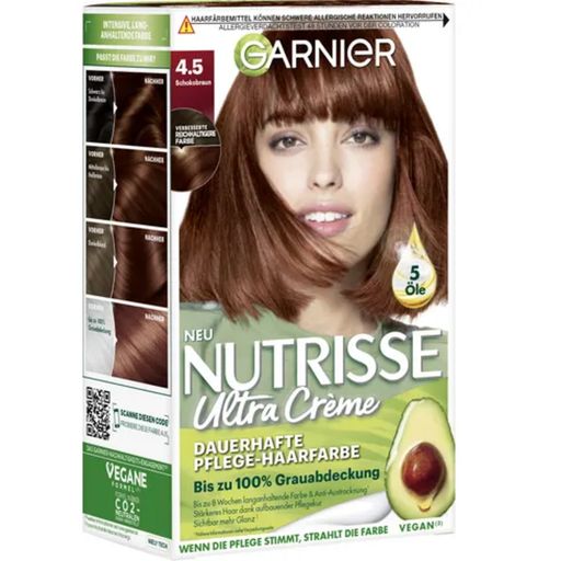 Nutrisse Creme 4.5 Auburn Red Permanent Hair Dye - 1 Pc