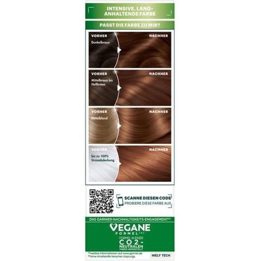 Nutrisse Ultra Creme dauerhafte Pflege-Haarfarbe Nr. 5.35 Goldenes Rehbraun - 1 Stk