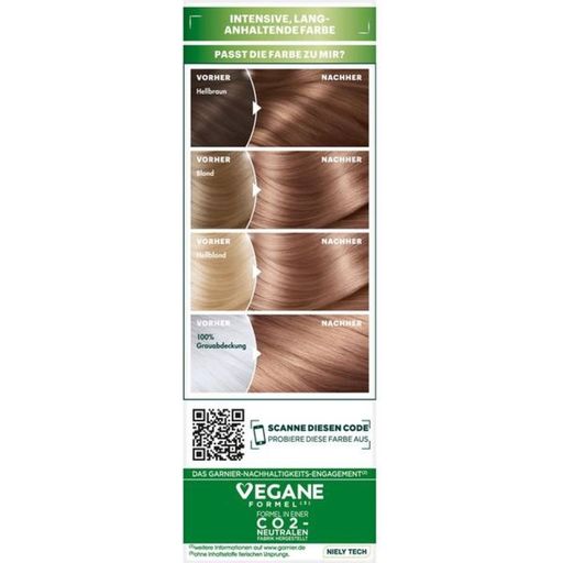 Nutrisse Ultra Creme dauerhafte Pflege-Haarfarbe Nr. 7N Nude Natürliches Mittelblond - 1 Stk