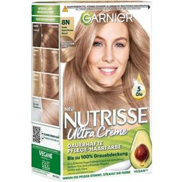 Nutrisse Ultra Crème - Coloration Permanente Nutrition Intense - 8N Blond Clair Nude - 1 pcs