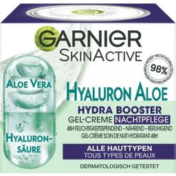 Gel-Crème Soin de Nuit Hydratant Hyaluron & Aloe SkinActive - 50 ml