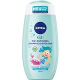 NIVEA Kids - 2 in 1 Shower & Shampoo Manzana