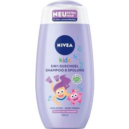 Otroški gel za tuširanje 3v1, šampon in balzam z vonjem jagodičja