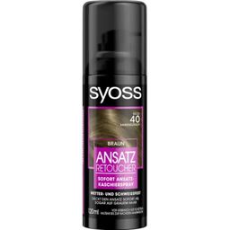 syoss Spray per Ricrescita Retoucher, Castano - 120 ml