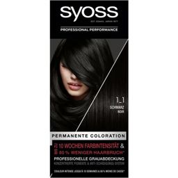 syoss Permanente Haarverf, Zwart - 1 Stuk