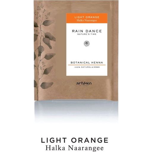 Rastlinska barva za lase Botanical Henna Light Orange - 300 g