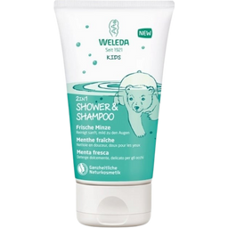 Weleda Kids 2-in-1 Shower & Shampoo Fresh Mint - 150 ml