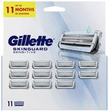 SkinGuard Sensitive Scheermesjes, 11 stuks