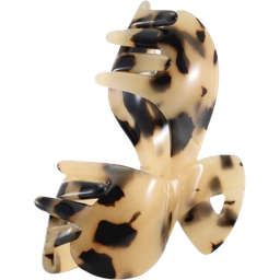 Sasstie Arc Hair Clip  - Cheetah