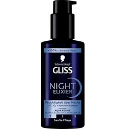 Schwarzkopf GLISS KUR Aqua Revive Night Elixier - 100 ml