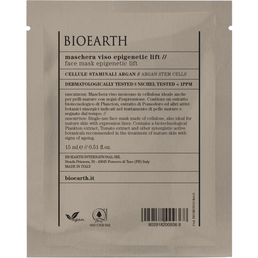 Bioearth Epigenetic Lift maska za obraz - 15 ml