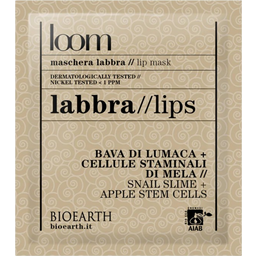 Bioearth Loom celulozna maska za ustnice - 3 ml