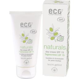 eco cosmetics Dagcrème SPF 15 Getint, 50 ml