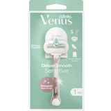 Venus Deluxe Smooth Sensitive Rosegold borotva