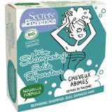 Secrets de Provence Organiczny szampon regenerujący w kostce