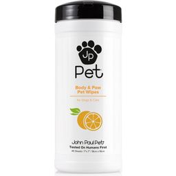 John Paul Pet Full Body & Paw Bath Wipes - 45 Pcs