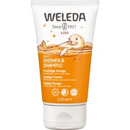 Weleda KIDS 2in1 Shower & Shampoo Fruity Orange - 150 ml