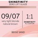 Wella Shinefinity - Zero Lift Glaze - 09/07 Beige Sand