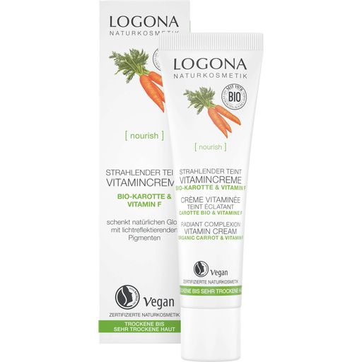 Logona nourish Radiant Complexion Vitamin Cream - 30 ml