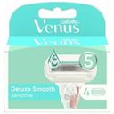 Náhradné hlavice pre Venus Deluxe Smooth Sensitive - 4 ks