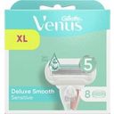 Venus - Cabezales Deluxe Smooth Sensitive - 8 piezas